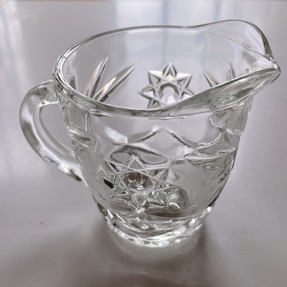 VTG “Star of David” Creamer & Sugar Bowl - Picture 2 of 6